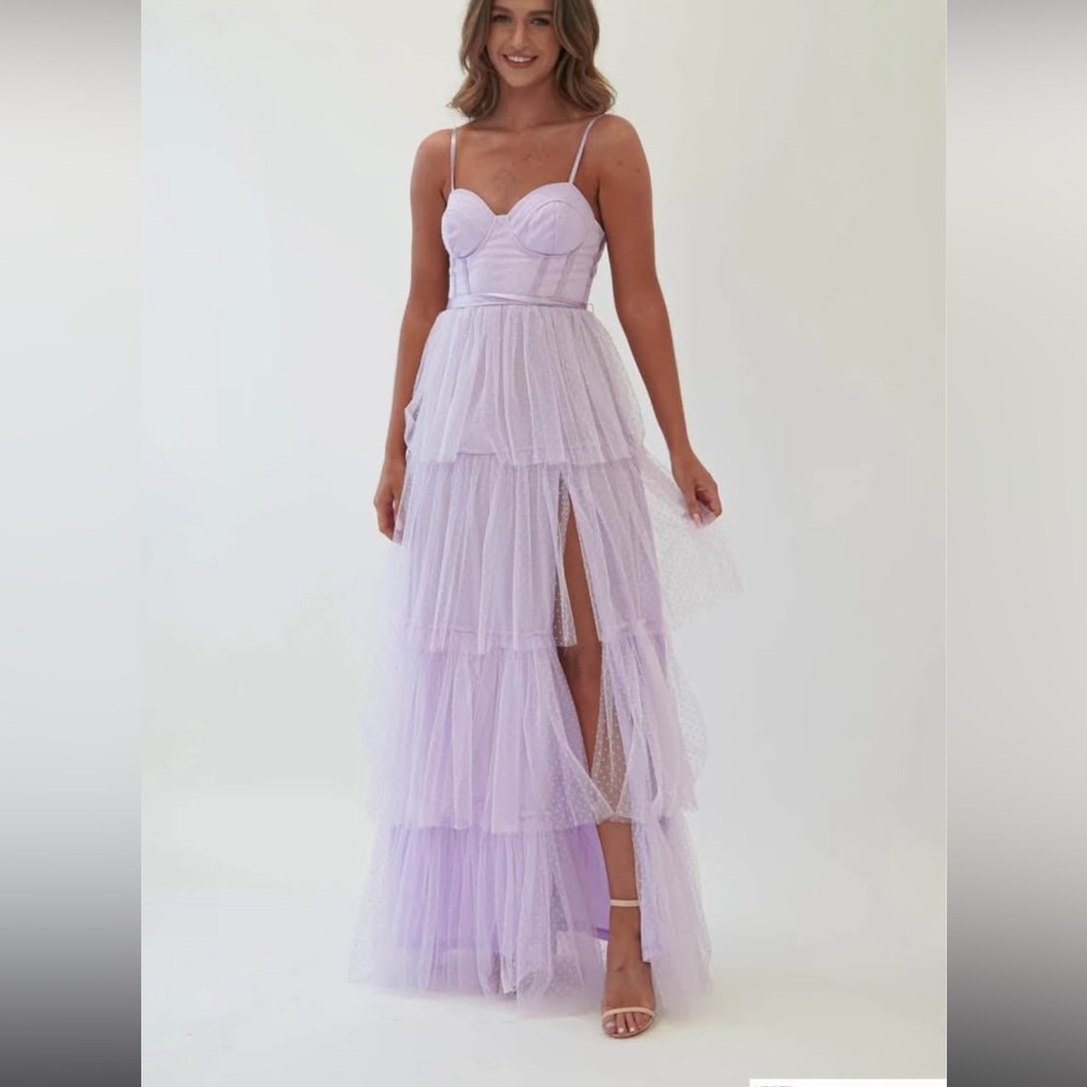 Geeniva Tulle Maxi Dress